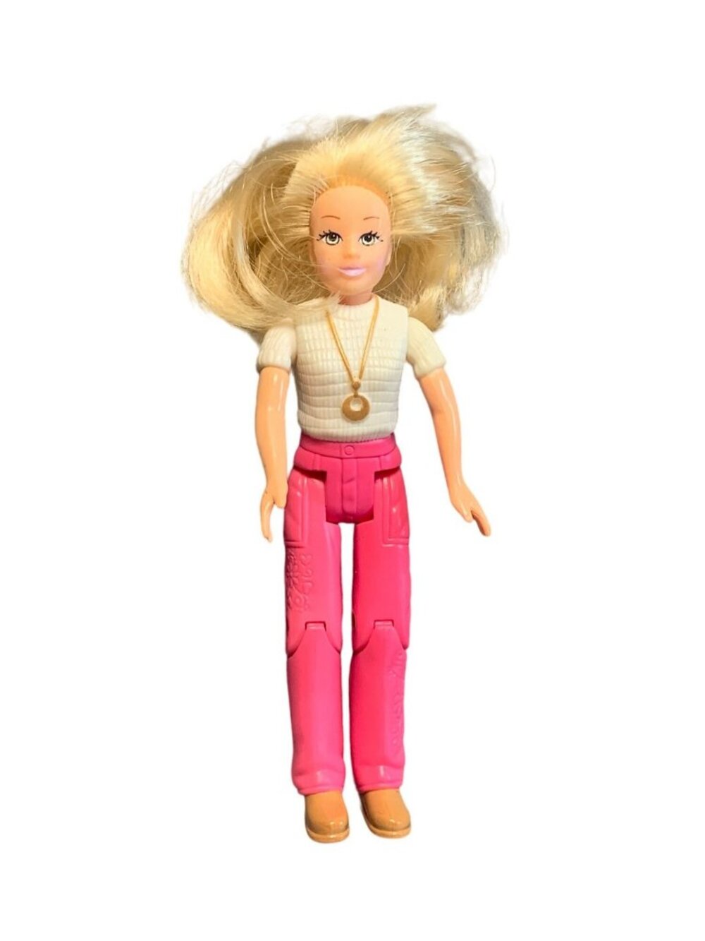 Mattel 2005 Loving Family Mom Blonde Doll Pink Pants Dollhouse
